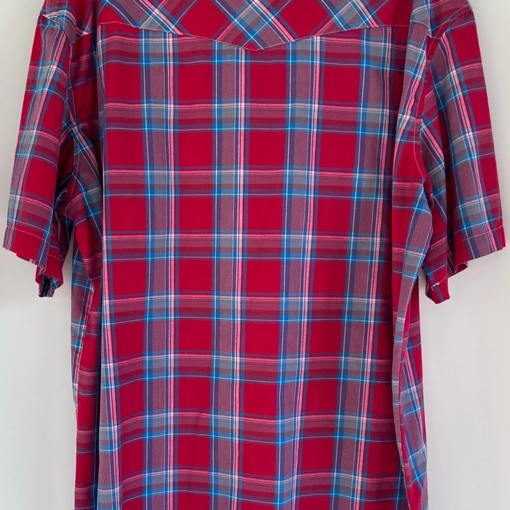 Wrangler Pearl‎ Snap Vintage/ Classic Short Sleeve Shirt